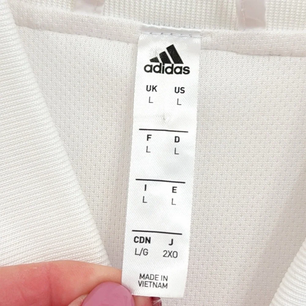 ADIDAS MLS Jacket All Star Game Full Zip Front, Zipper Pockets Like New! Size L - Picture 7 of 8